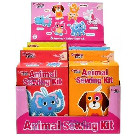 Kreative Kids Animal Sewing Kit Children Arts Craft Set