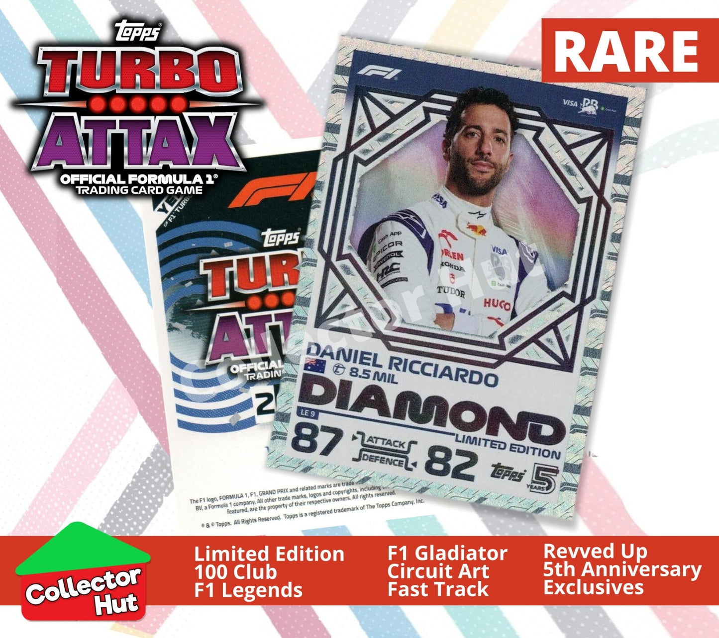 Topps Turbo Attax Formula 1 F1 2024 #313-344 RARE Limited Cards YOU CHOOSE