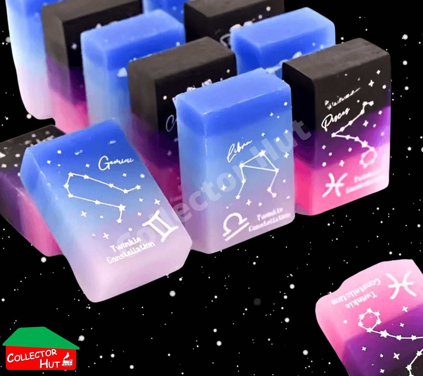 Constellation Zodiac Novelty Erasers Gift Set 12pcs