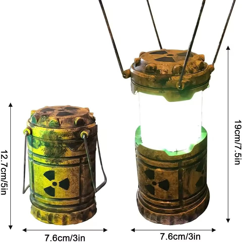 Novelty Lamp Nuclear Fusion Canistor Halloween Night Light