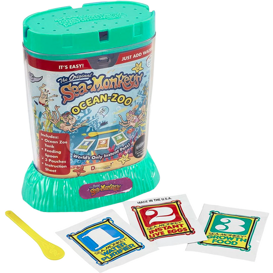 Sea Monkeys Original Ocean Zoo Grow Your Own Pets Educational Science Kit