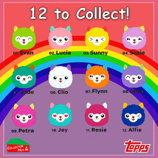 Topps I Love Llamas RAINBOW EDITION Cute Blind Bag Mini Figures
