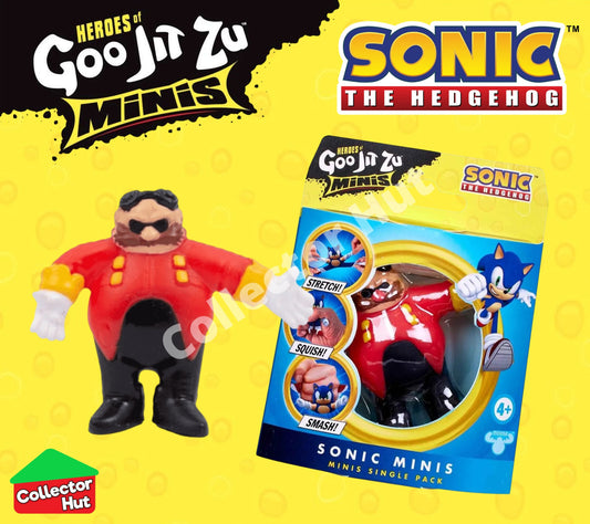 Heroes of Goo Jit Zu Sonic the Hedgehog Minis Stretchy Sensory Toys to Collect!