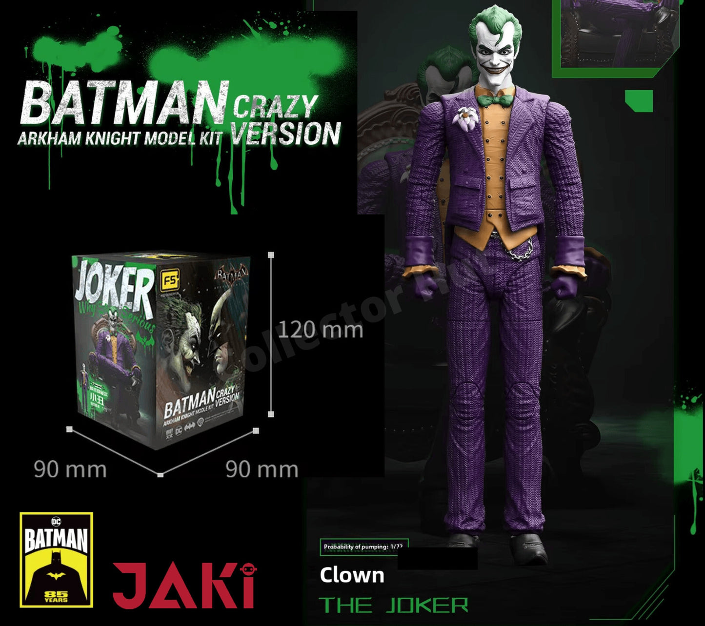 Batman Arkham Knight Model Kits 3.75" F5 Jaki