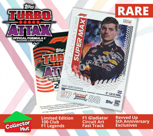 Topps Turbo Attax Formula 1 F1 2024 #313-344 RARE Limited Cards YOU CHOOSE