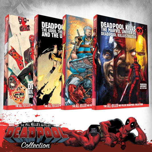 Marvel Deadpool Graphic Novels All Killer No Filler Collection Hachette Partwork