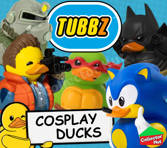 Tubbz Cosplay Novelty Ducks BACK TO THE FUTURE Collection 9cm Full Size