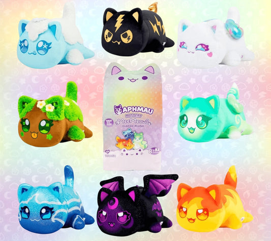 Aphmau MeeMeows Mystery 28cm 11" Plush Litter 8 ELEMENTAL IDENTIFIED You Choose
