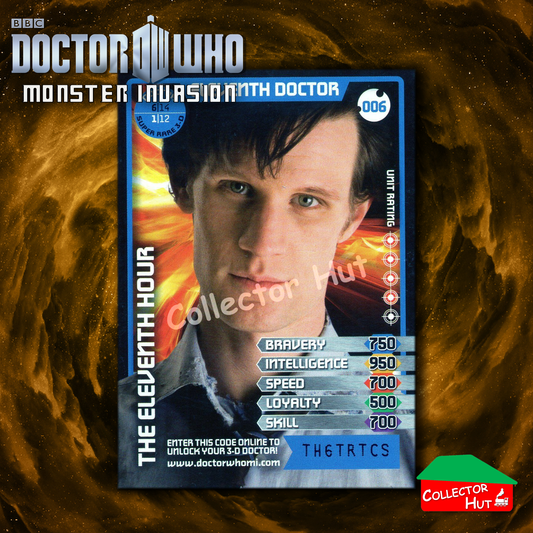 DOCTOR WHO Monster Invasion SUPER & ULTRA RARE Cards YOU CHOOSE