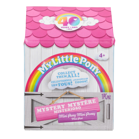 My Little Pony 40th Anniversary Collectable Mini Figures IDENTIFIED - New SEALED