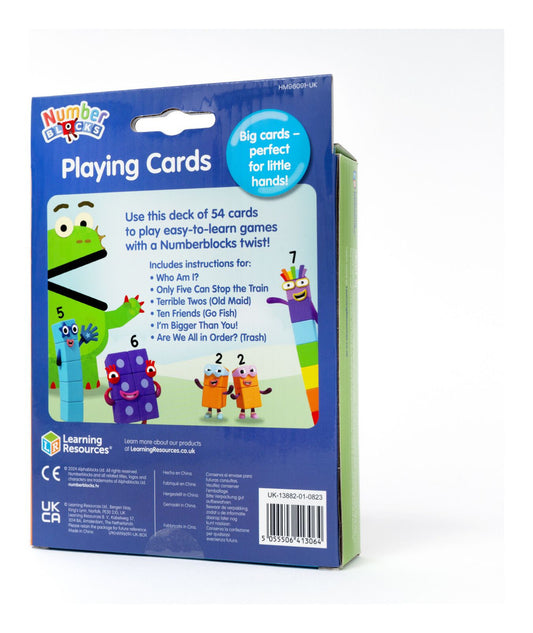 Numberblocks Playing Cards Education Tabletop Game