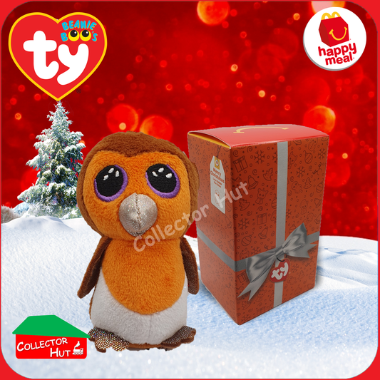 McDonald's Happy Meal 2021 Festive Christmas TY Beanie Boo Plush Toys