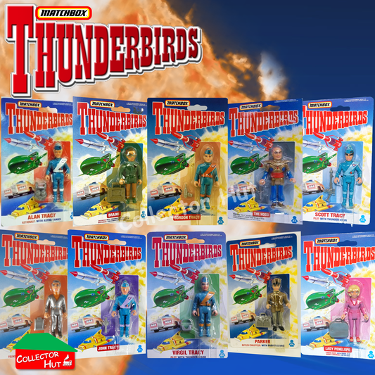 Gerry Anderson Thunderbirds Matchbox 1992 Action Figures SEALED