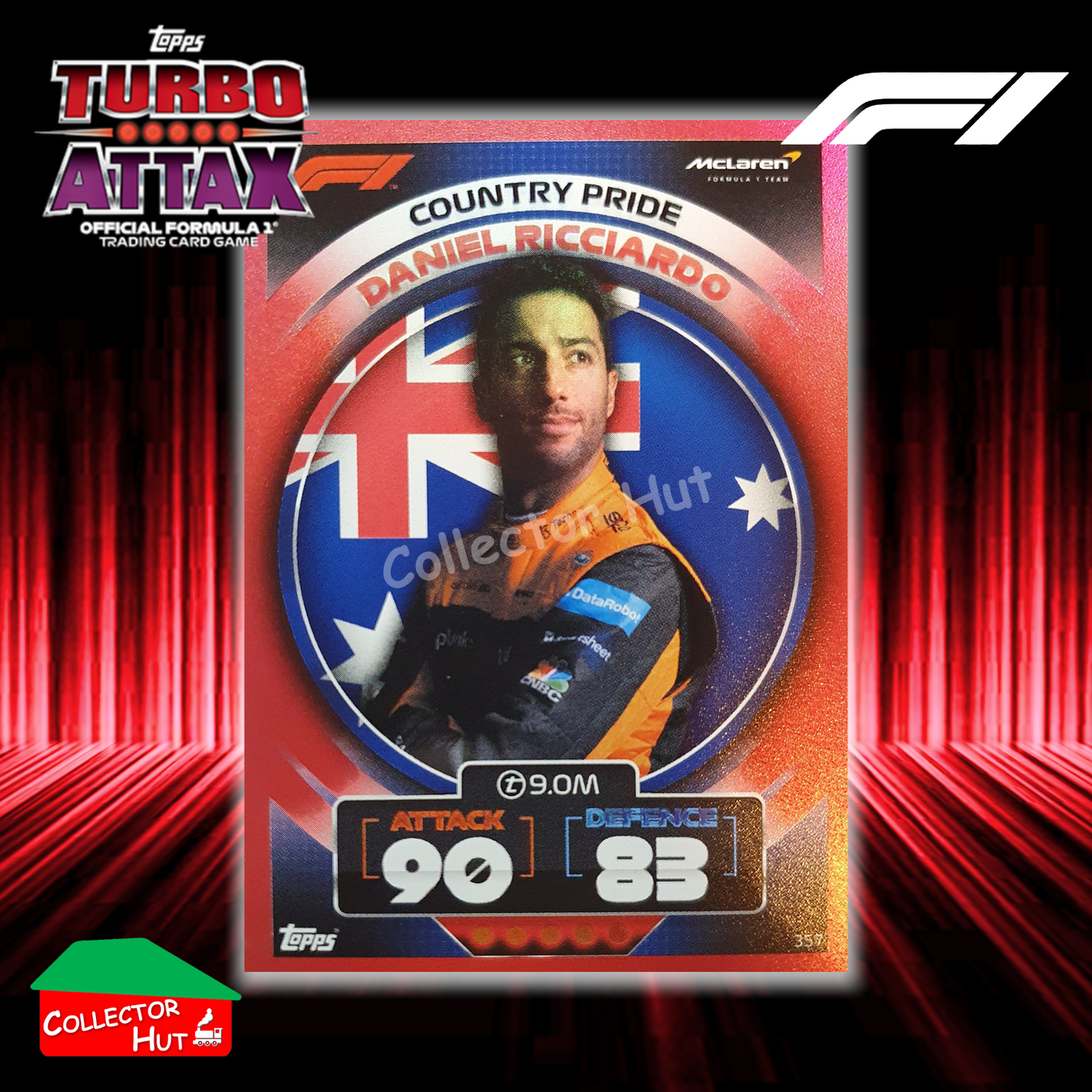 Topps Turbo Attax Formula 1 F1 2022 PINK GREEN RED Parallel Cards