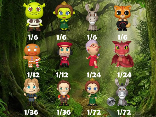 Funko Mystery Minis Shrek Figurines Dreamworks