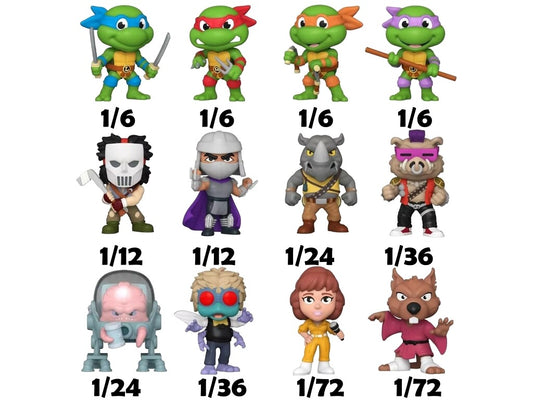 Funko Mystery Minis Teenage Mutant Ninja Turtles Mini Figurines (You Choose)
