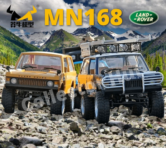 MN168 RC Rock Crawler 1:12 Scale Premium Land Rover 1970 Design Upgradable Boxed