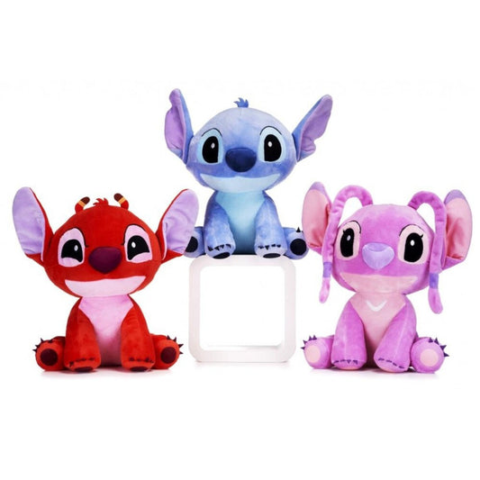 Disney Stitch Snuggletime Plush OFFICIAL Toys 23cm 10" Super Soft Angel Leroy
