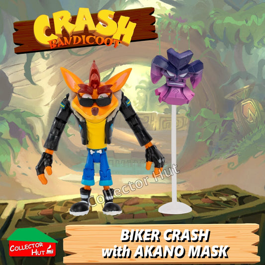 CRASH BANDICOOT Action Figures with MASKS