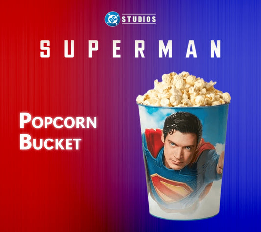 Superman 2025 Official Movie Merchandise Popcorn Buckets Cups