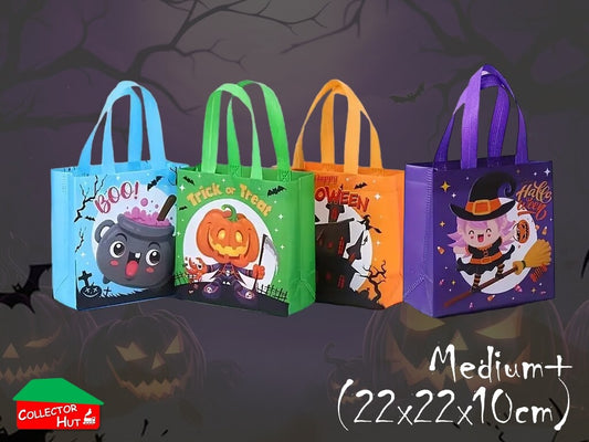 Halloween Novelty Tote Bags Trick or Treat Fabric Choose a Pattern