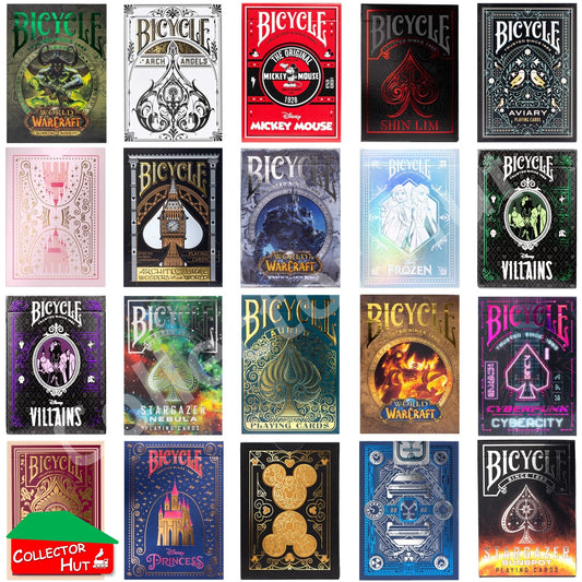 Bicycle Novelty Playing Cards GENUINE Disney Warcraft Stargazer Pick a Theme