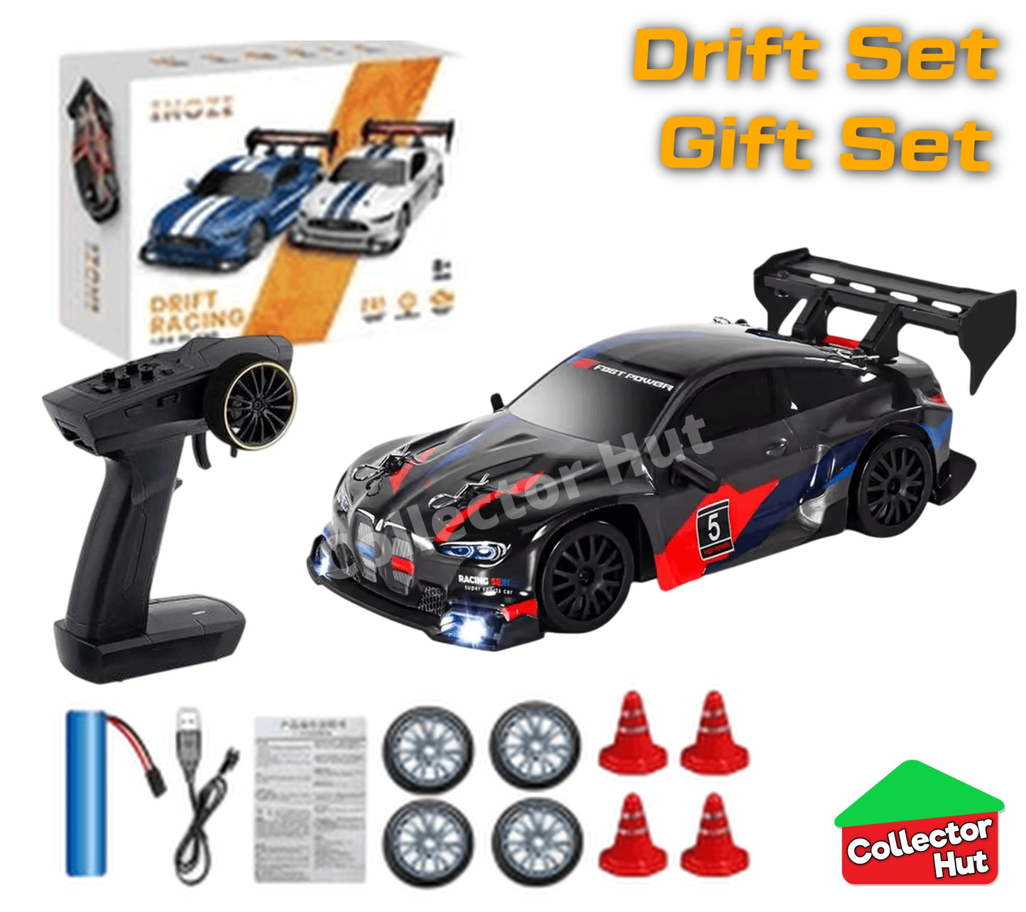 Drift RC Car 1:24 Scale High Speed Remote Control 4WD 2.4Ghz 2025 Series