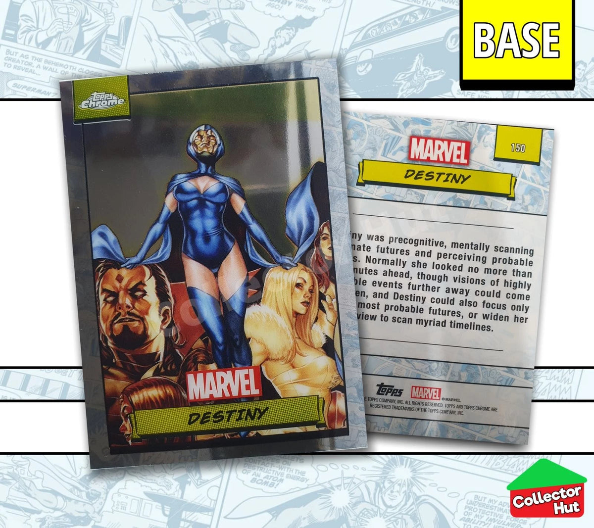 Marvel Topps Chrome 2024 Base Card Collection 1-150 YOU CHOOSE