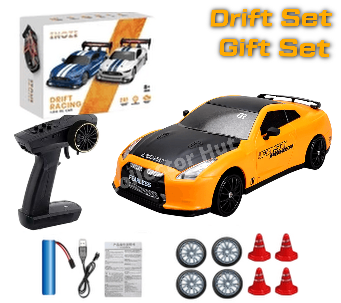 Drift RC Car 1:24 Scale High Speed Remote Control 4WD 2.4Ghz 2024 Series