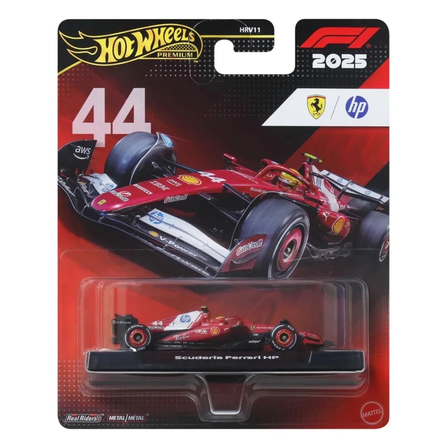 Hot Wheels Premium Formula 1 Team Racing 2025 Season 1:64 Scale Die Cast