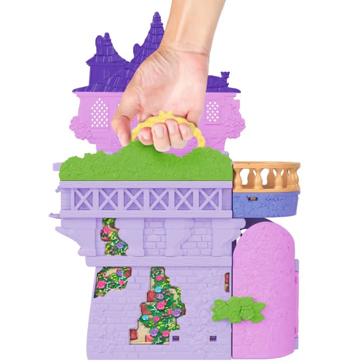 Disney Princess Small Doll Rapunzel Stacking Castle Playset