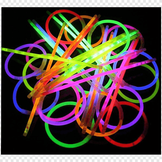 Glow Sticks Bracelets Party Pack 8" 21cm 50pcs Halloween