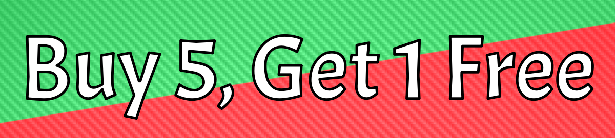 Buy 5, Get 1 Free