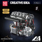 Mould King Technology Motorized Engine Building Block Model Sets