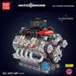 Mould King Technology Motorized Engine Building Block Model Sets