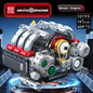 Mould King Technology Motorized Engine Building Block Model Sets