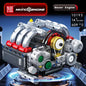 Mould King Technology Motorized Engine Building Block Model Sets