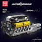 Mould King Technology Motorized Engine Building Block Model Sets