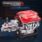 Mould King Technology Motorized Engine Building Block Model Sets
