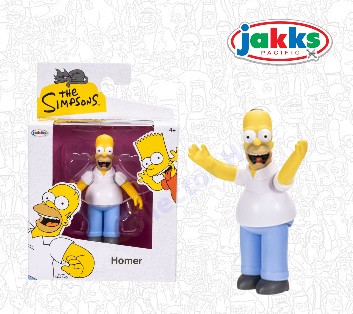 The Simpsons 2.5" Inch Figurine Collection Jakks Pacific 2024