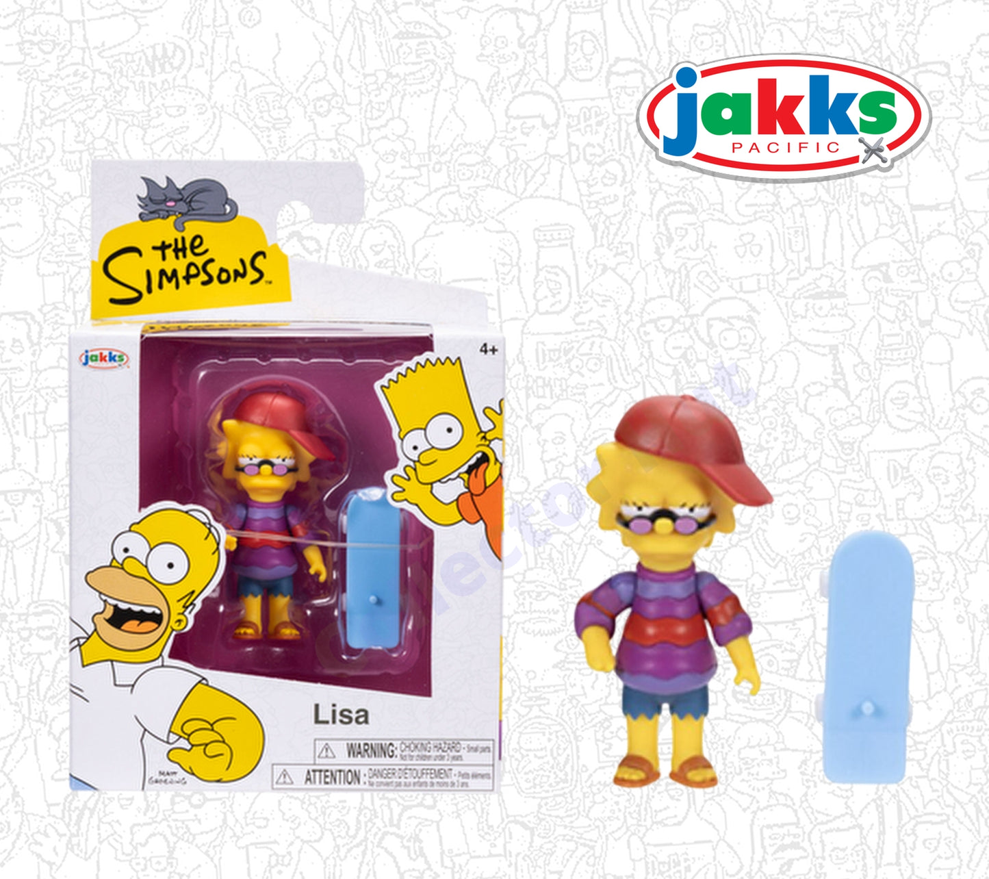 The Simpsons 2.5" Inch Figurine Collection Jakks Pacific 2024