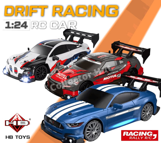 Drift RC Car 1:24 Scale High Speed Remote Control 4WD 2.4Ghz 2025 Series