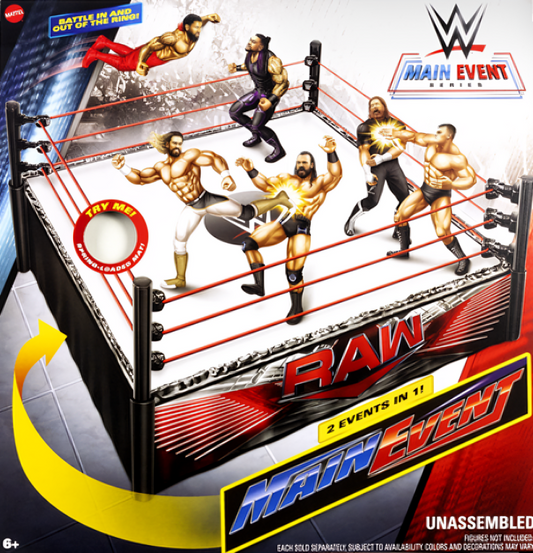 WWE Main Event Superstar Wrestling Ring
