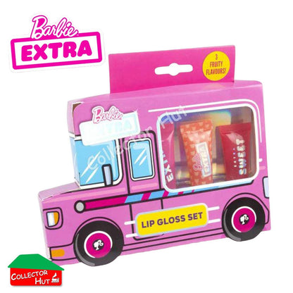 Barbie Extra Children's Fun Flavoured Lip Balm Set - 3 Pack