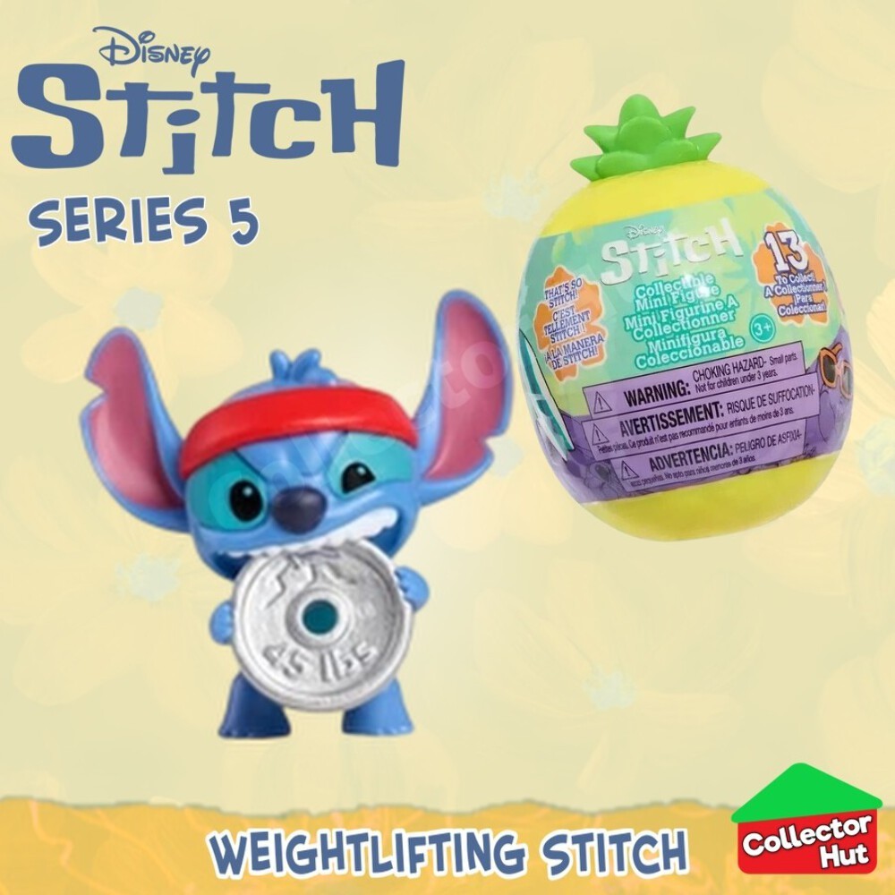Disney Stitch Feed Me Mini Figures SERIES 5 PINEAPPLE POD Identified SEALED