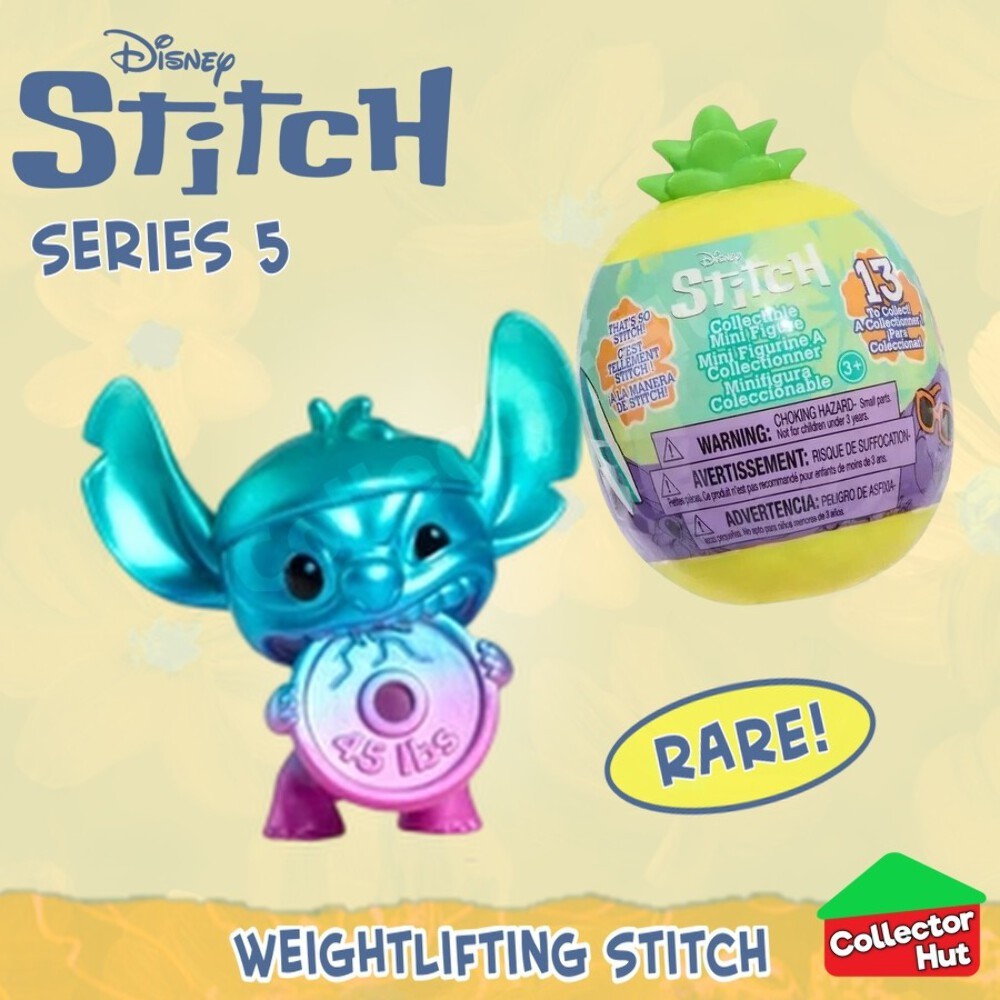 Disney Stitch Feed Me Mini Figures SERIES 5 PINEAPPLE POD Identified SEALED