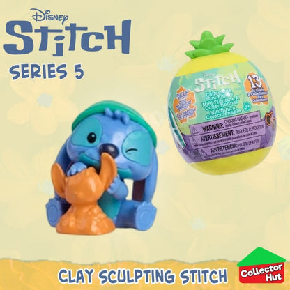 Disney Stitch Feed Me Mini Figures SERIES 5 PINEAPPLE POD Identified SEALED