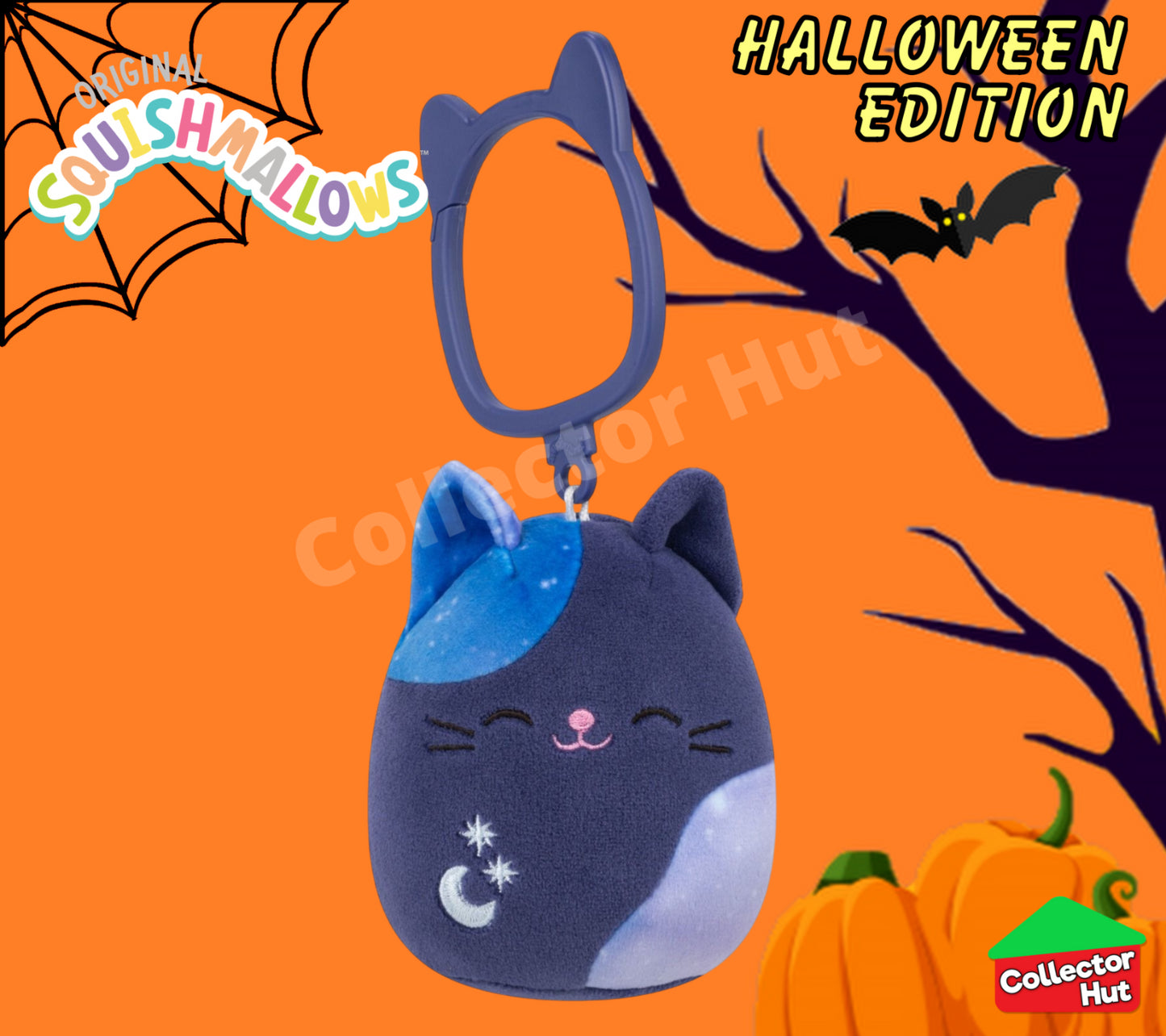 Squishmallows Halloween Limited Edition Clip-On Bag Hangers 2025