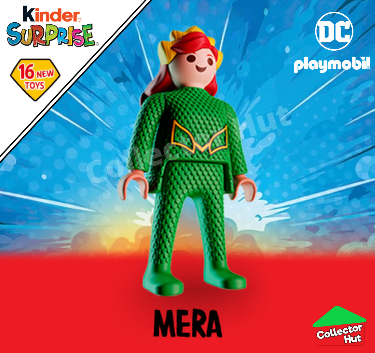Kinder Egg DC Playmobil Mini Action Figures IDENTIFIED