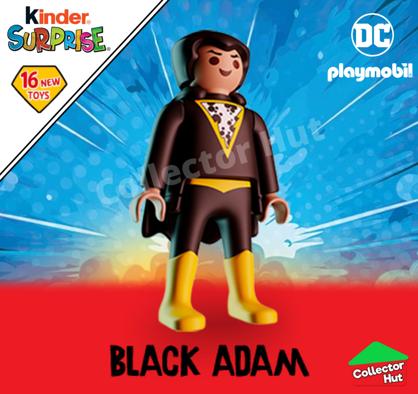 Kinder Egg DC Playmobil Mini Action Figures IDENTIFIED